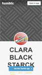 Mobile Screenshot of clarastarck.com